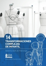 Libro Digital PDF Sistema EDA Patronaje Infantil 14: Transformaciones Complejas